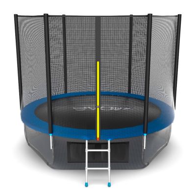 Батут EVO JUMP External 10ft (Blue) с нижней сеткой